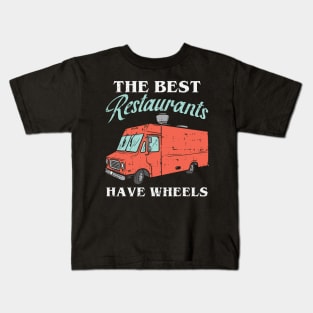 Food Truck, Mobile Food Truck Gifts Kids T-Shirt